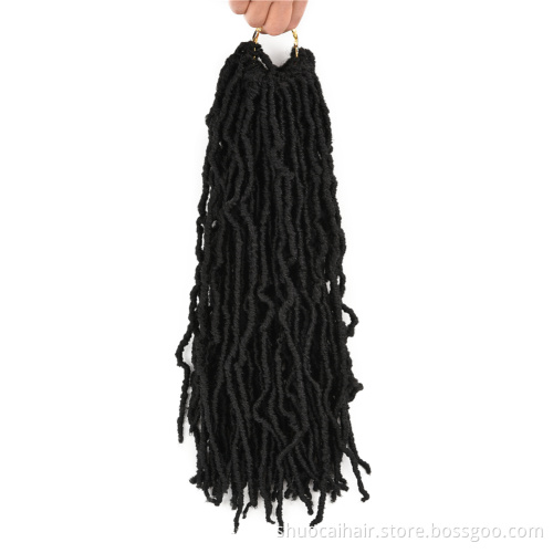 Soft Dread Bobbi Boss Nu Locs Crochet Hair 36 Inch 21 strands/pack Ombre Faux Locs Crochet Braids Synthetic Hair